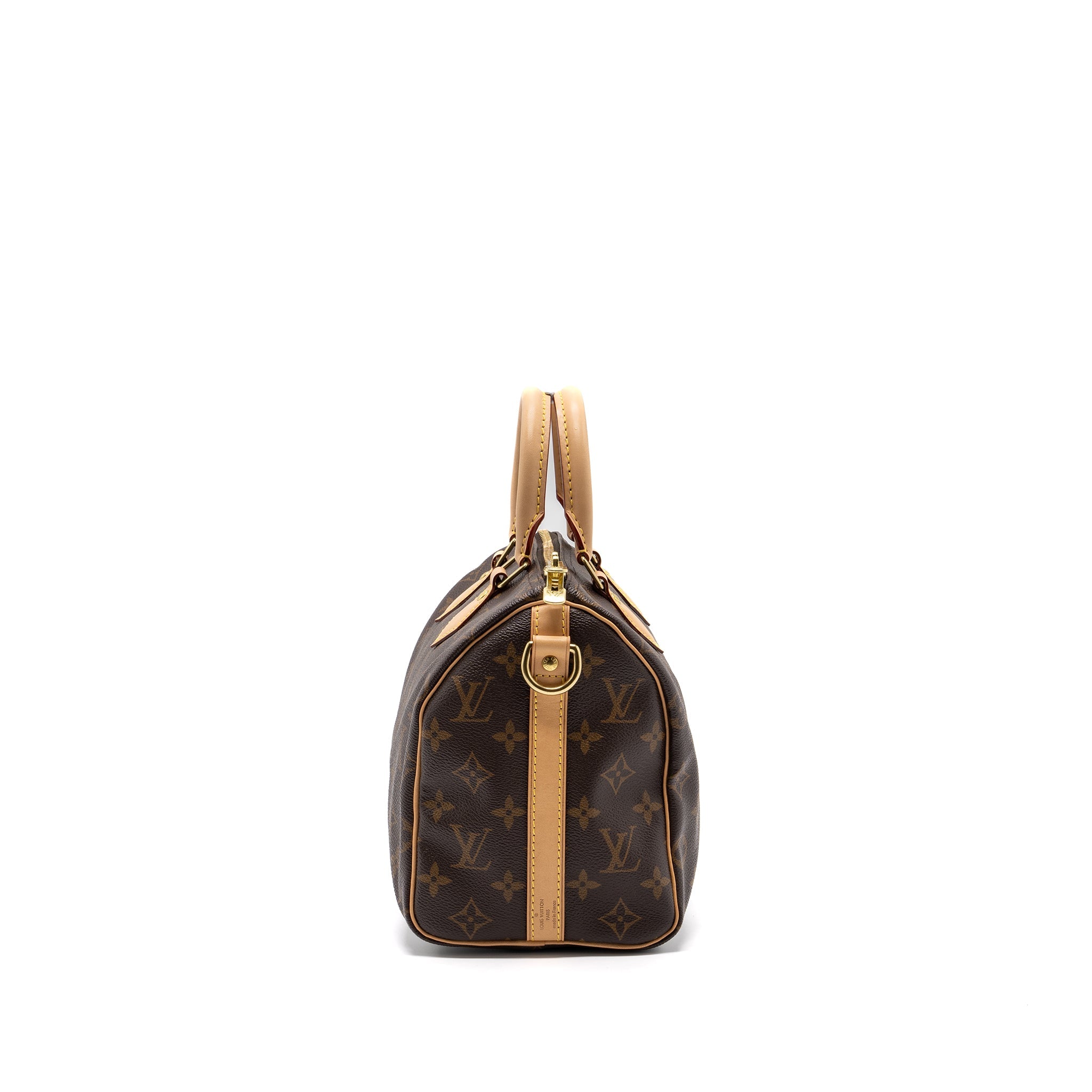 AAA Replica Louis Vuitton LV SPEEDY BANDOULIERE 25 MONOGRAM CANVAS GHW (NEW VERSION)