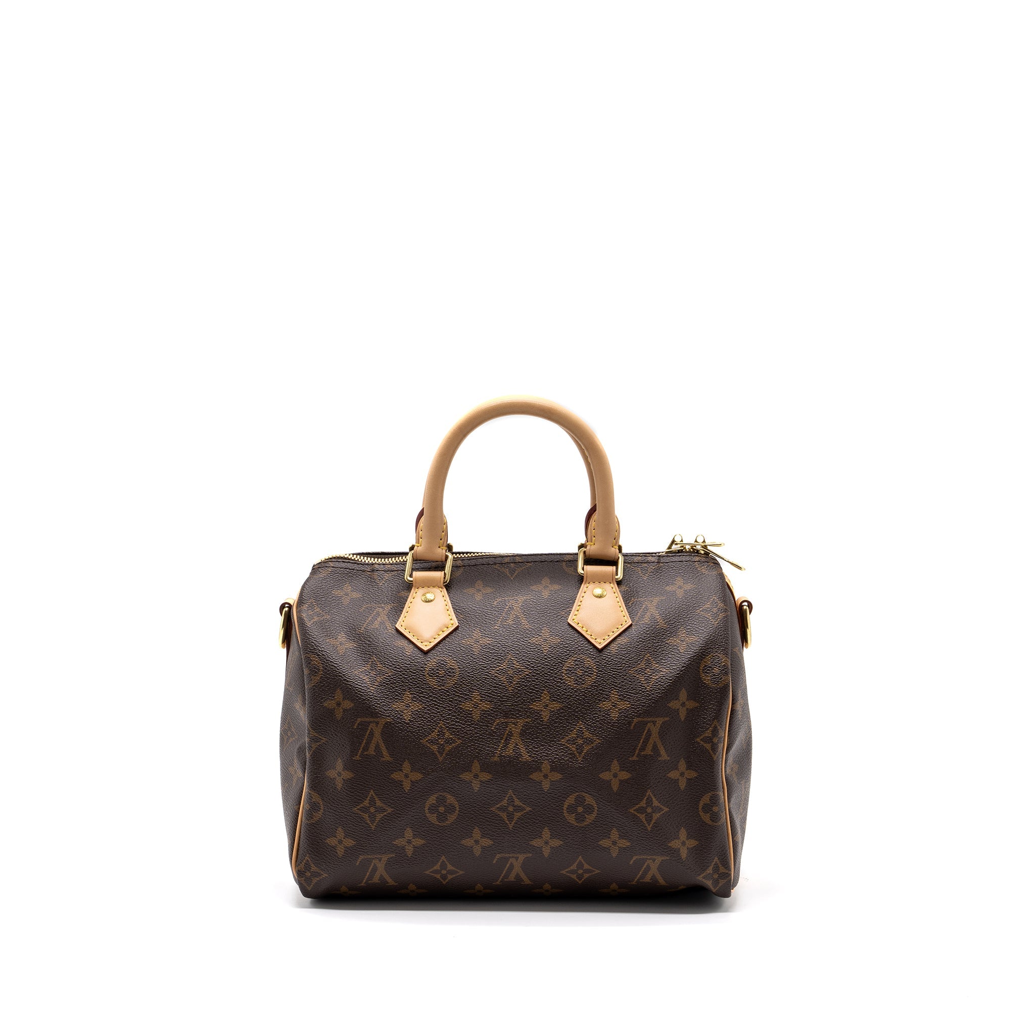 AAA Replica Louis Vuitton LV SPEEDY BANDOULIERE 25 MONOGRAM CANVAS GHW (NEW VERSION)