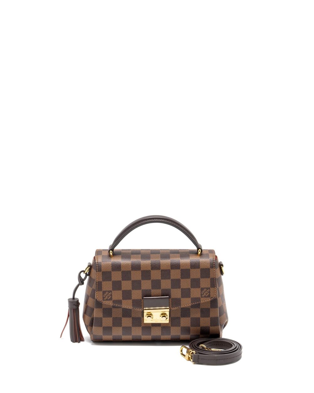 AAA Replica Louis Vuitton LV CROISETTE DAMIER EBENE CANVAS GHW