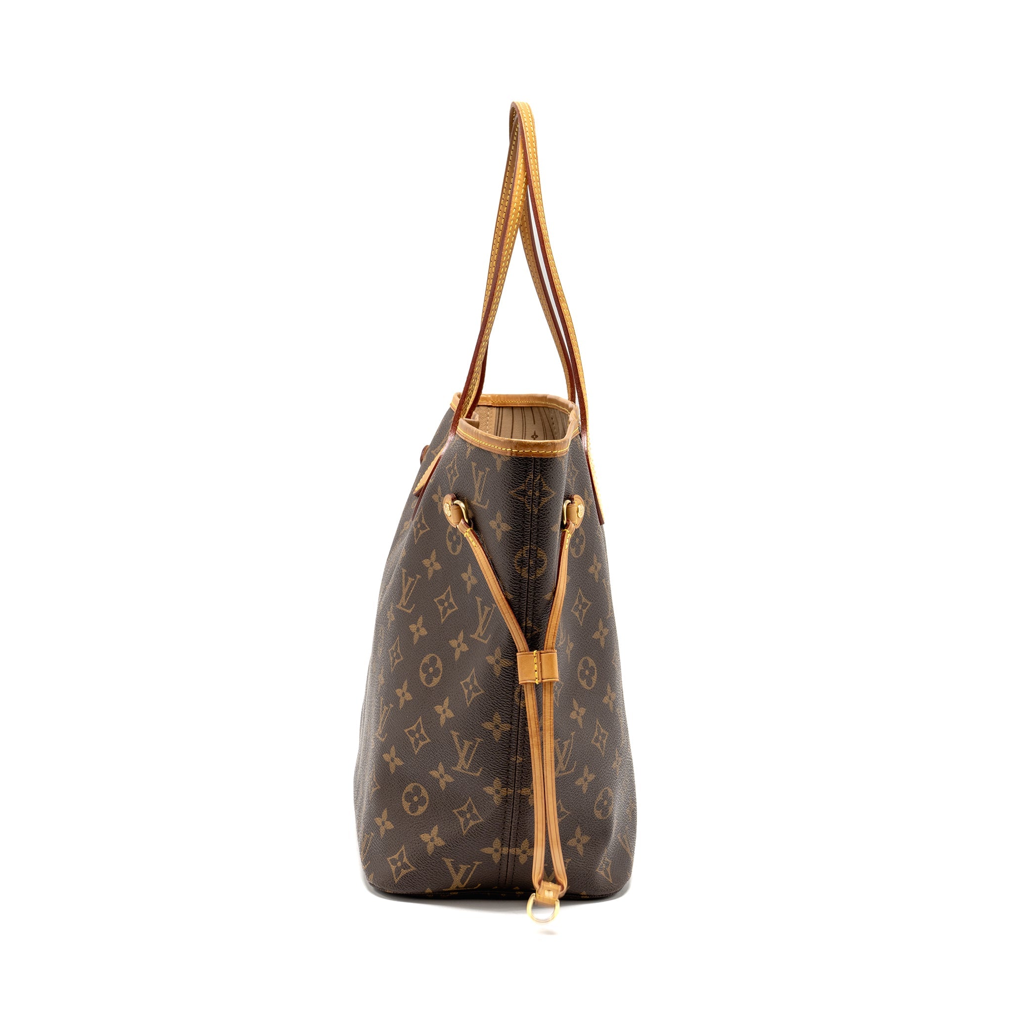 AAA Replica Louis Vuitton LV NEVERFULL MM MONOGRAM CANVAS GHW