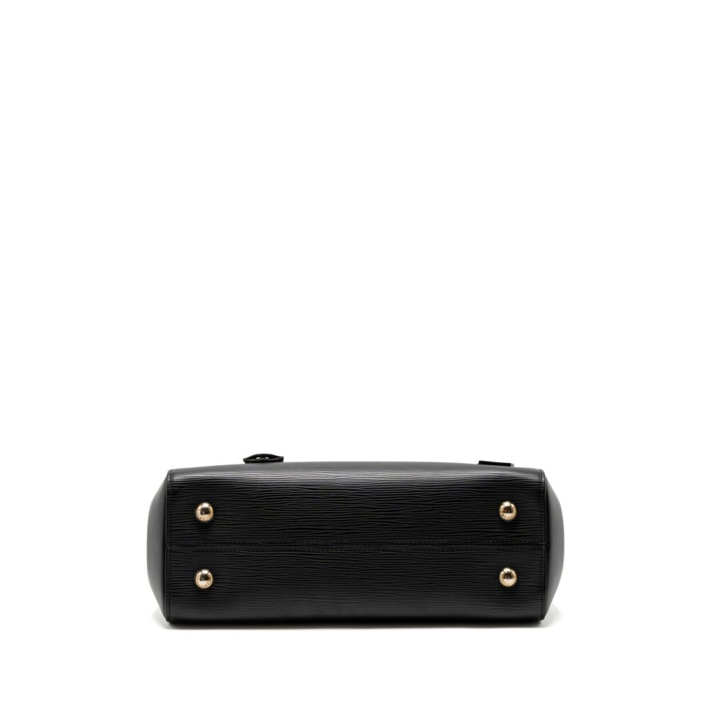 AAA Replica Louis Vuitton LV CLUNY MM EPI BLACK SHW
