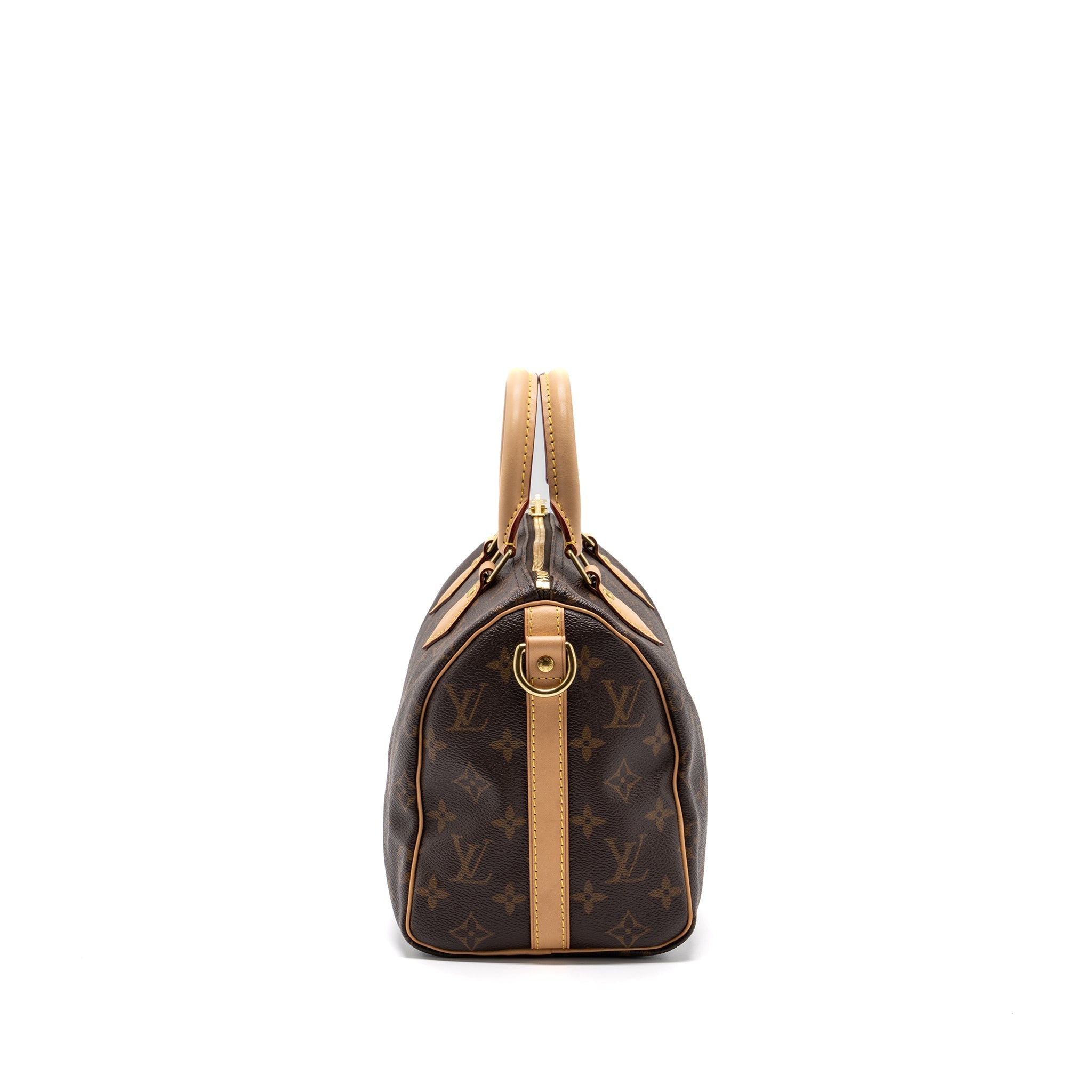 AAA Replica Louis Vuitton LV SPEEDY BANDOULIERE 25 MONOGRAM CANVAS GHW (NEW VERSION)