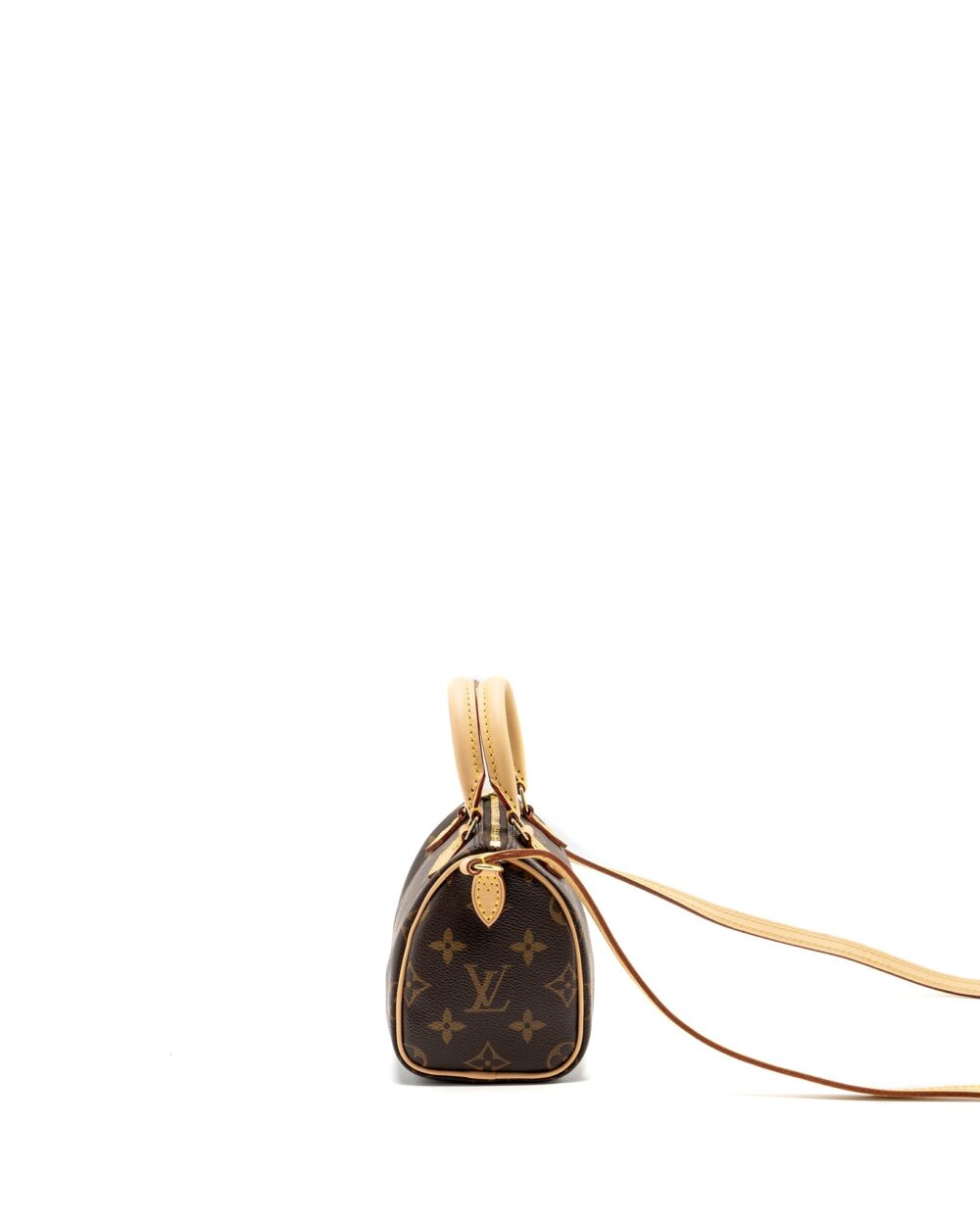 AAA Replica Louis Vuitton LV NANO SPEEDY MONOGRAM CANVAS GHW (OLD VERSION)