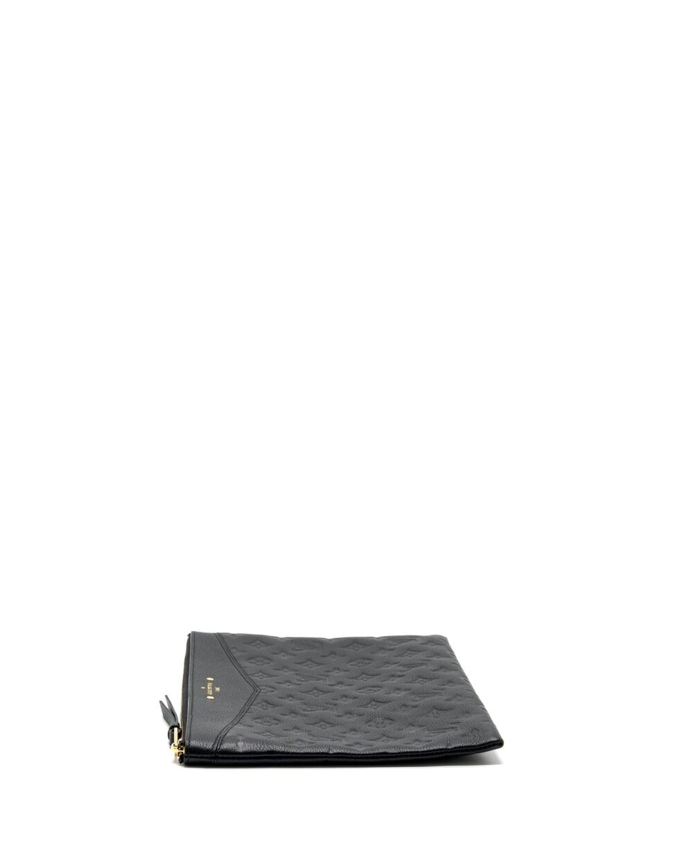 AAA Replica Louis Vuitton LV CLUTCH MONOGRAM EMPREINTE CALFSKIN BALCK GHW