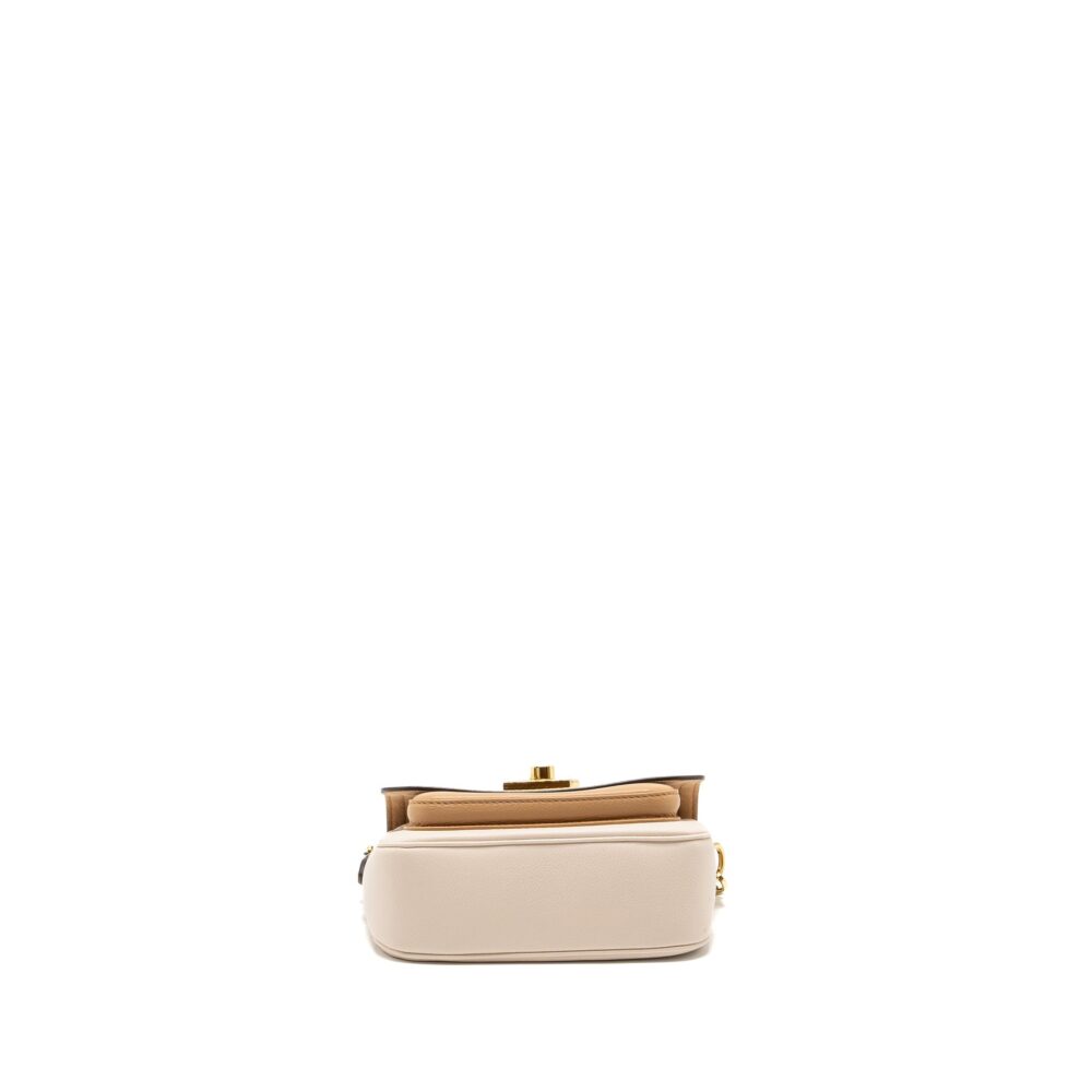 AAA Replica Louis Vuitton LV LOCKME TENDER GRAINED CALFSKIN BEIGE MULTICOLOUR GHW