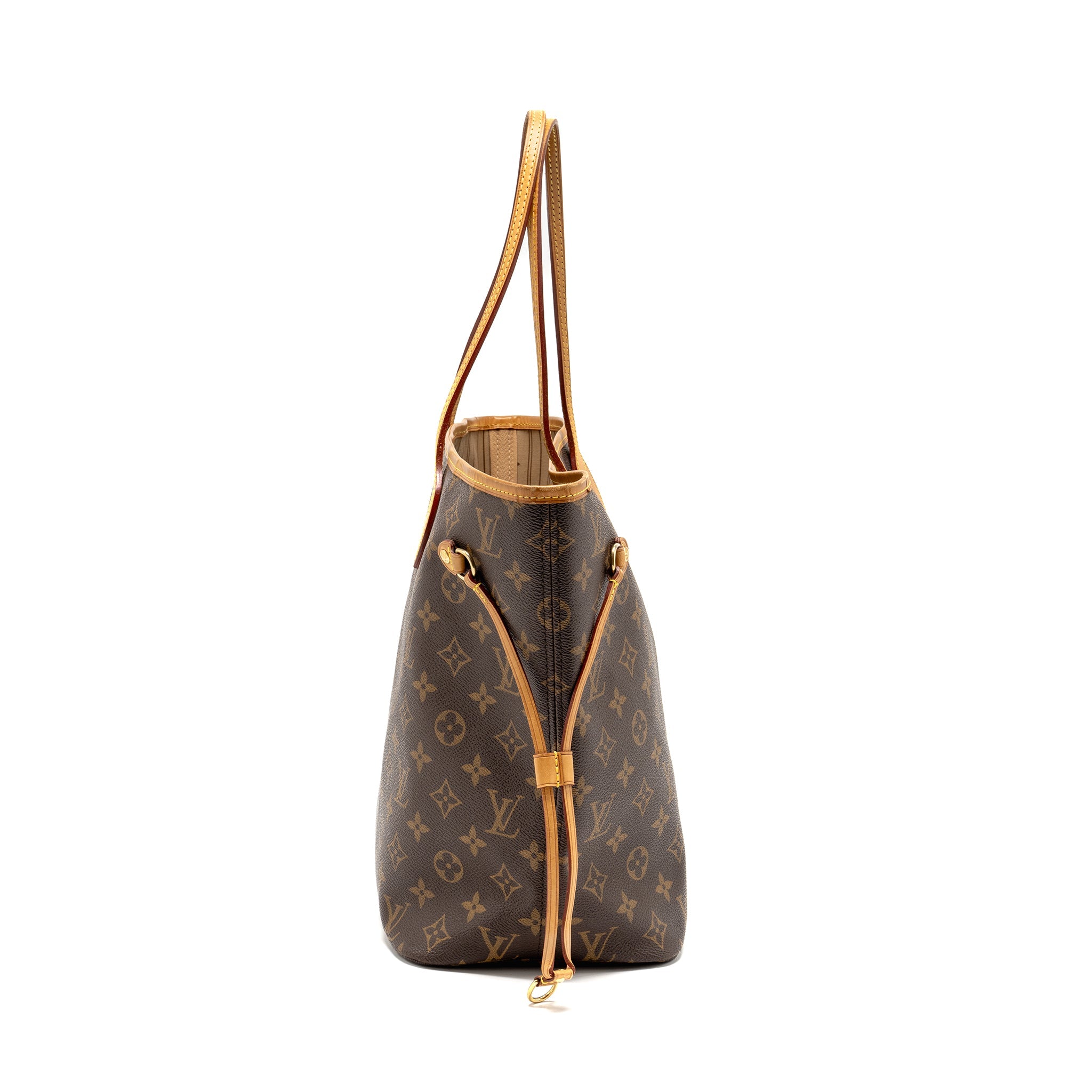 AAA Replica Louis Vuitton LV NEVERFULL MM MONOGRAM CANVAS GHW