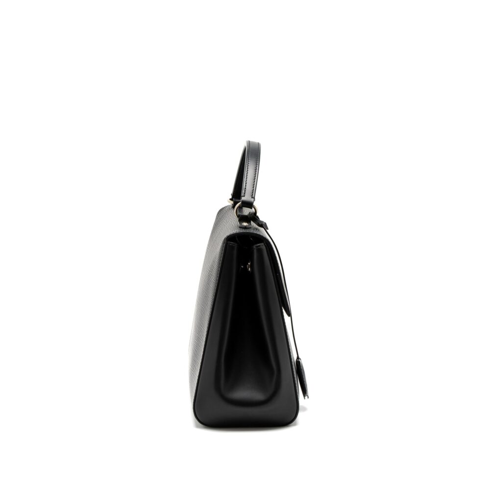 AAA Replica Louis Vuitton LV CLUNY MM EPI BLACK SHW