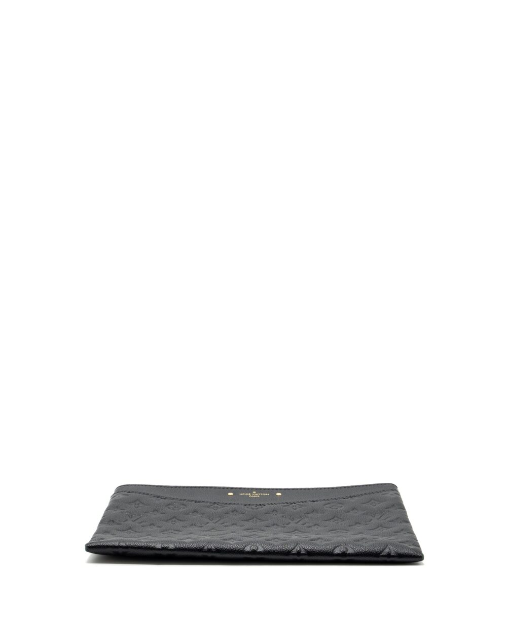 AAA Replica Louis Vuitton LV CLUTCH MONOGRAM EMPREINTE CALFSKIN BALCK GHW