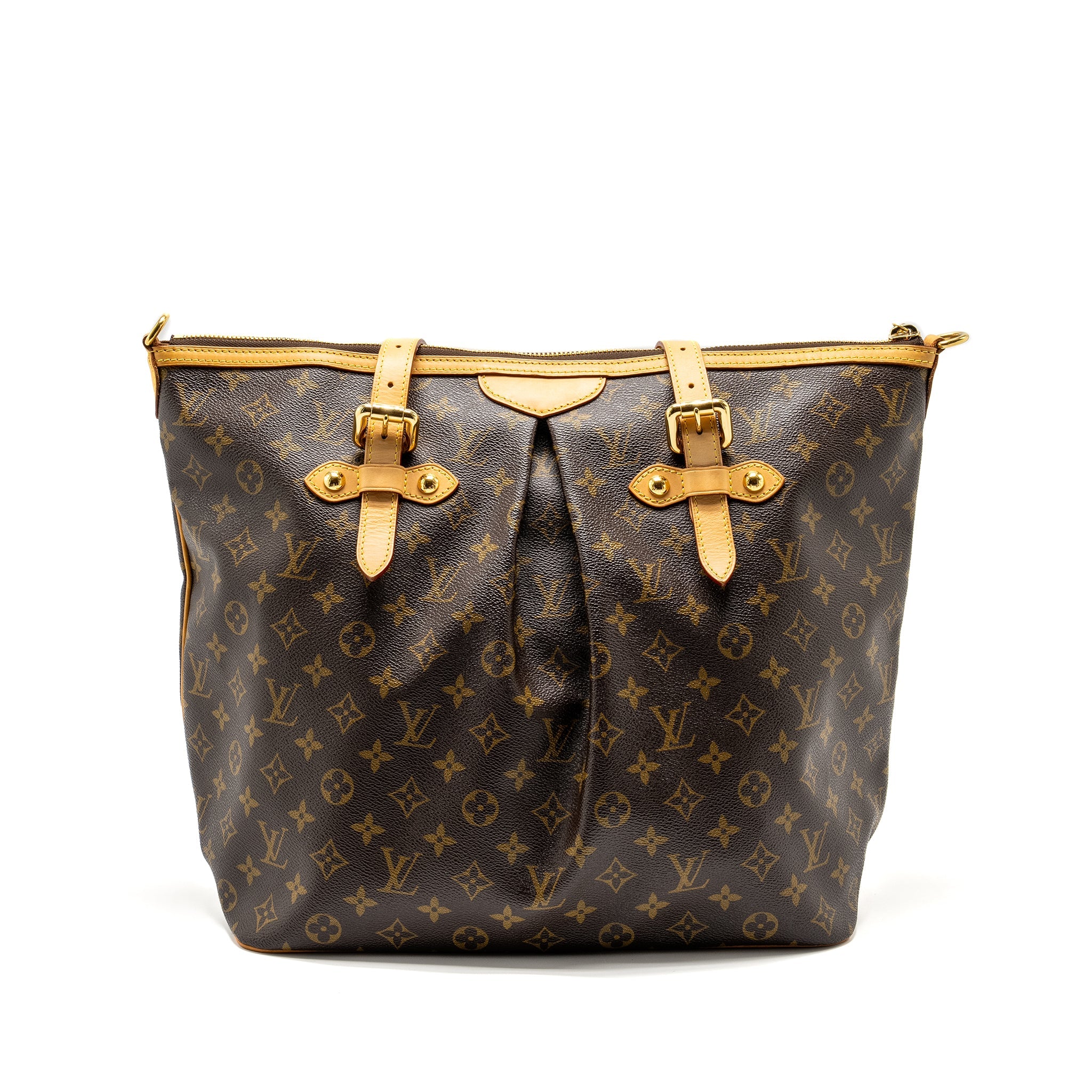 AAA Replica Louis Vuitton LV PALERMO GM TOTE BAG MONOGRAM CANVAS GHW