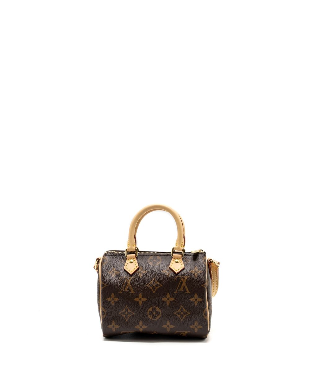 AAA Replica Louis Vuitton LV NANO SPEEDY MONOGRAM CANVAS GHW (OLD VERSION)