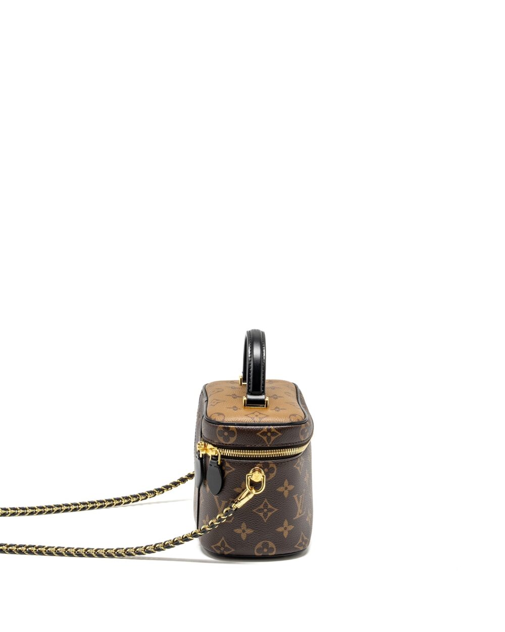 AAA Replica Louis Vuitton LV VANITY CASE PM MONOGRAM REVERSE CANVAS GHW