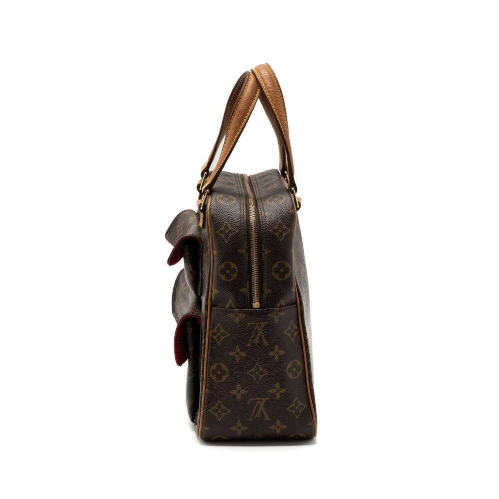 AAA Replica Louis Vuitton LV VINTAGE TOP HANDLE BAG MONOGRAM CANVAS GHW