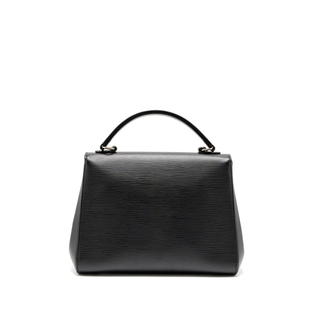 AAA Replica Louis Vuitton LV CLUNY MM EPI BLACK SHW