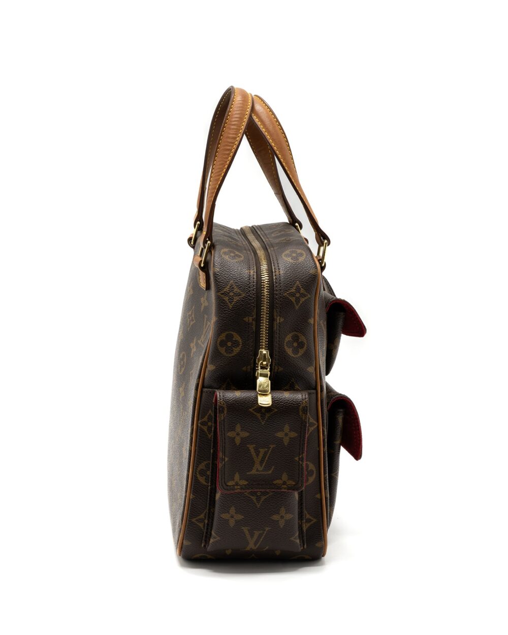 AAA Replica Louis Vuitton LV VINTAGE TOP HANDLE BAG MONOGRAM CANVAS GHW