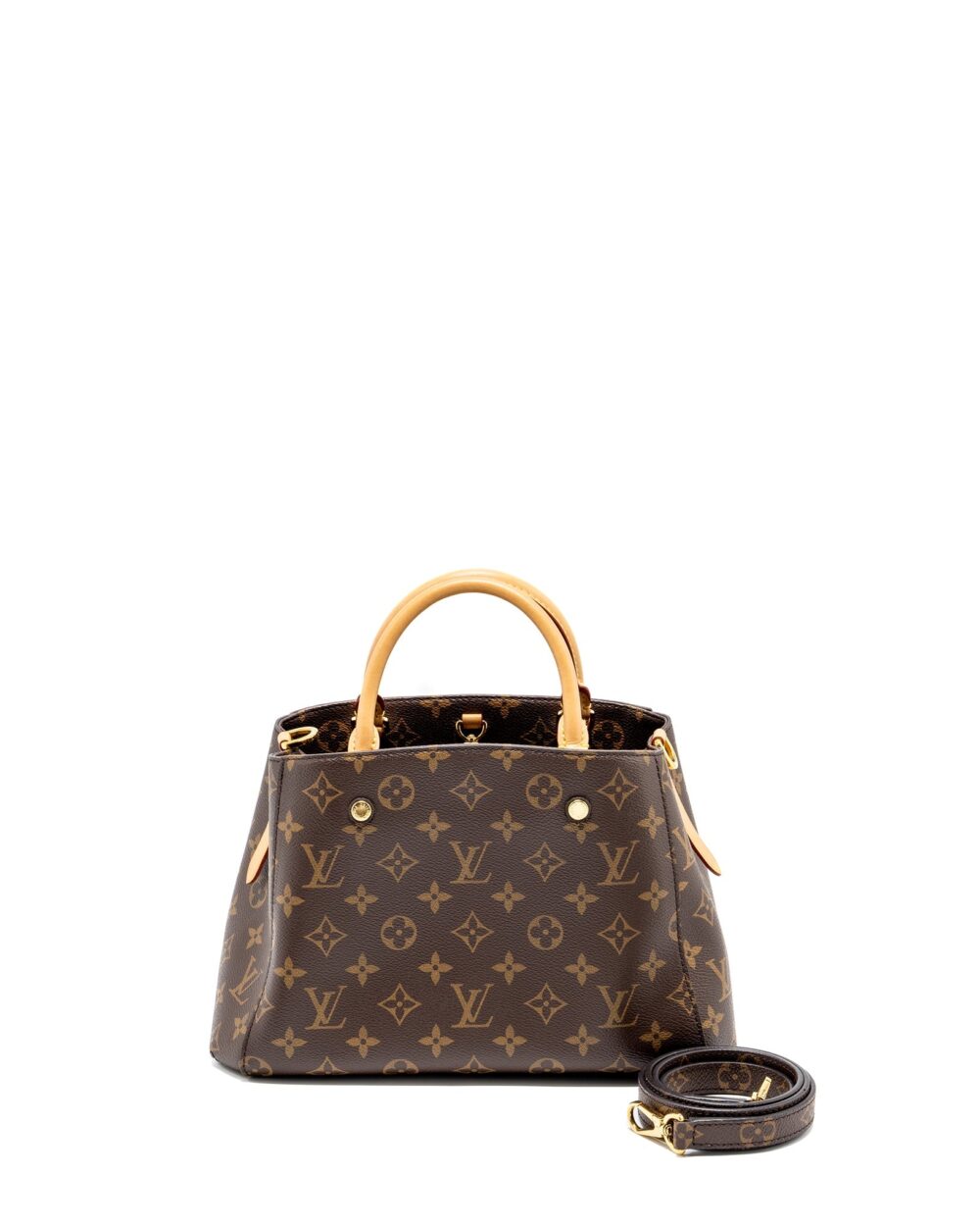 AAA Replica Louis Vuitton LV MONTAIGNE BB MONOGRAM CANVAS GHW