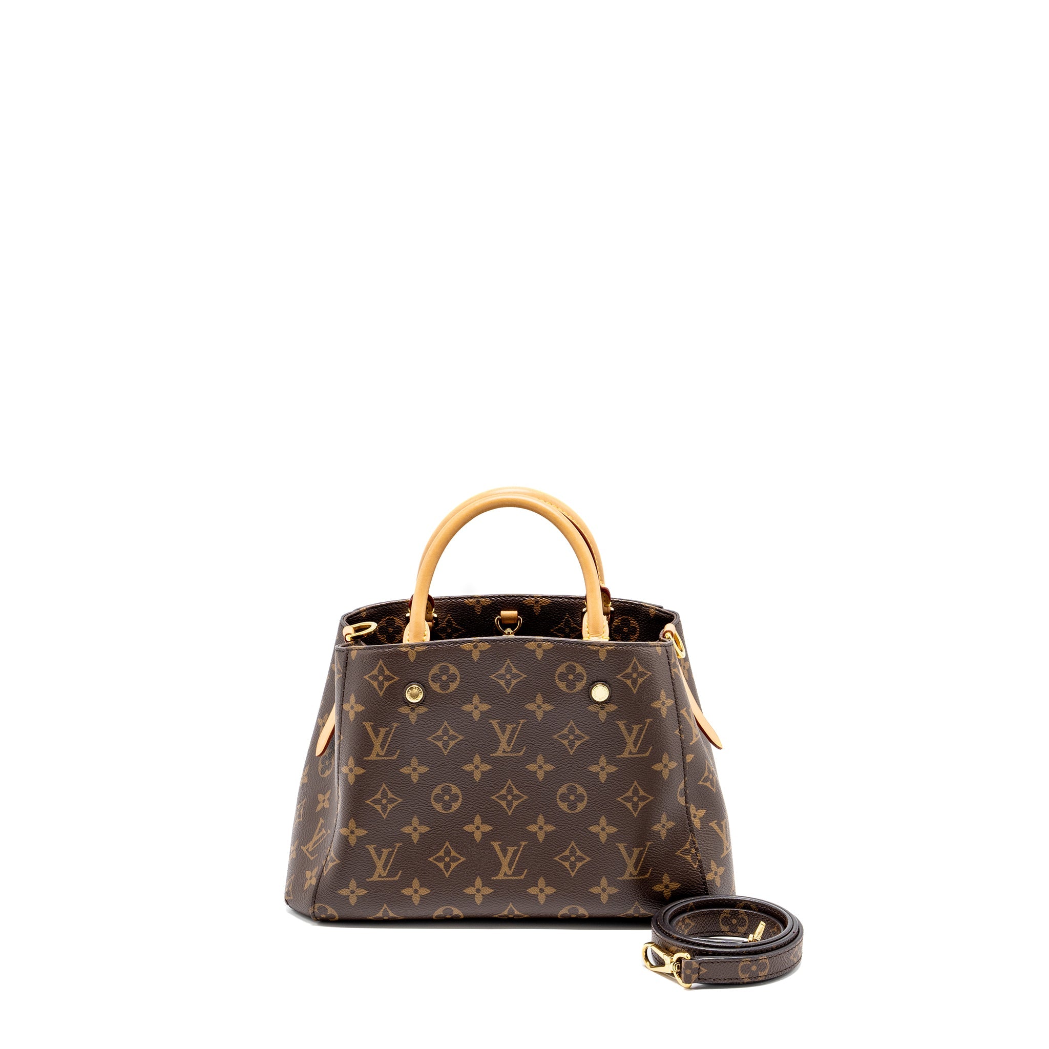 AAA Replica Louis Vuitton LV MONTAIGNE BB MONOGRAM CANVAS GHW