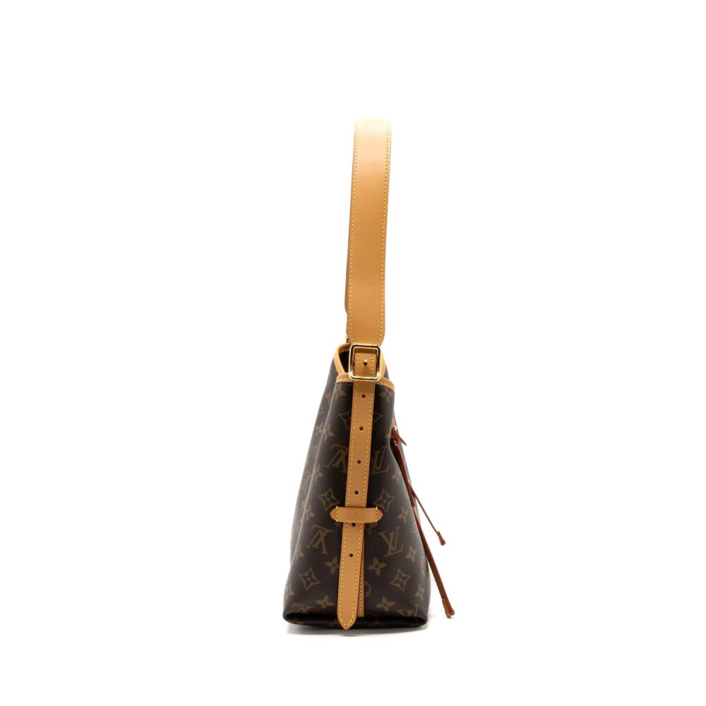 AAA Replica Louis Vuitton LV CARRYALL PM MONOGRAM CANVAS GHW(NEW VERSION)
