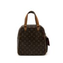AAA Replica Louis Vuitton LV VINTAGE TOP HANDLE BAG MONOGRAM CANVAS GHW