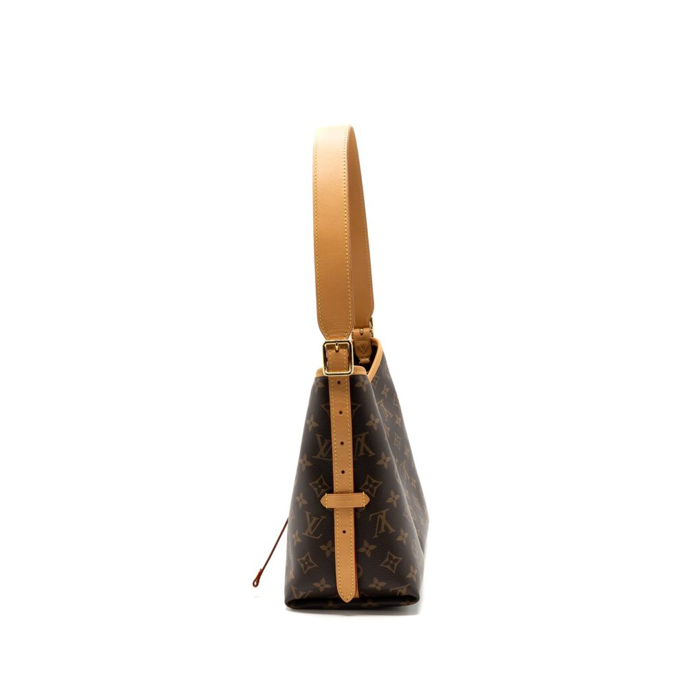 AAA Replica Louis Vuitton LV CARRYALL PM MONOGRAM CANVAS GHW(NEW VERSION)
