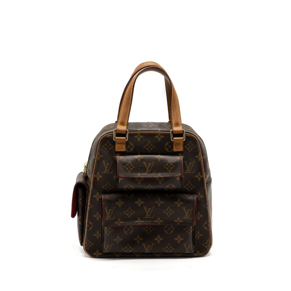 AAA Replica Louis Vuitton LV VINTAGE TOP HANDLE BAG MONOGRAM CANVAS GHW