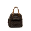 AAA Replica Louis Vuitton LV VINTAGE TOP HANDLE BAG MONOGRAM CANVAS GHW