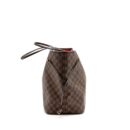 AAA Replica Louis Vuitton LV NEVERFULL GM DAMIER EBENE WITH GHW
