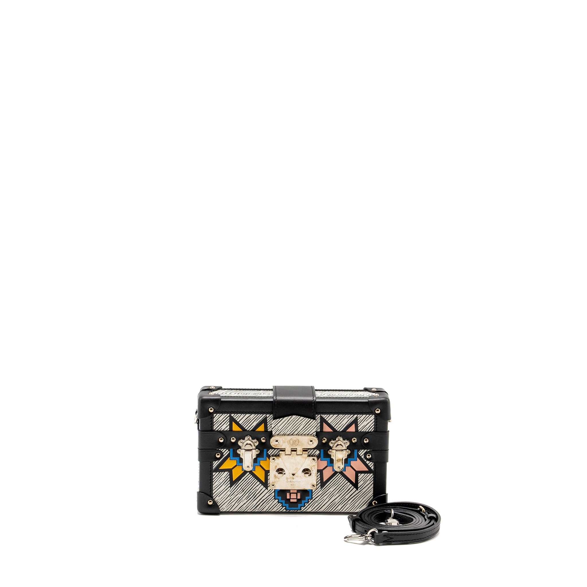 AAA Replica Louis Vuitton LV PETIT MALLE EPI LIGHT BLUE MULTICOLOUR SHW