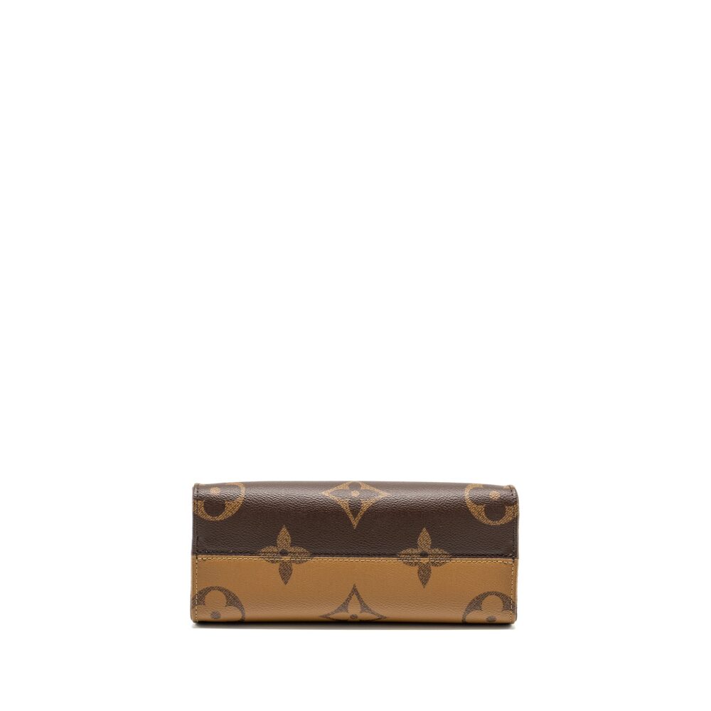 AAA Replica Louis Vuitton LV ONTHEGO PM MONOGRAM REVERSE CANVAS GHW