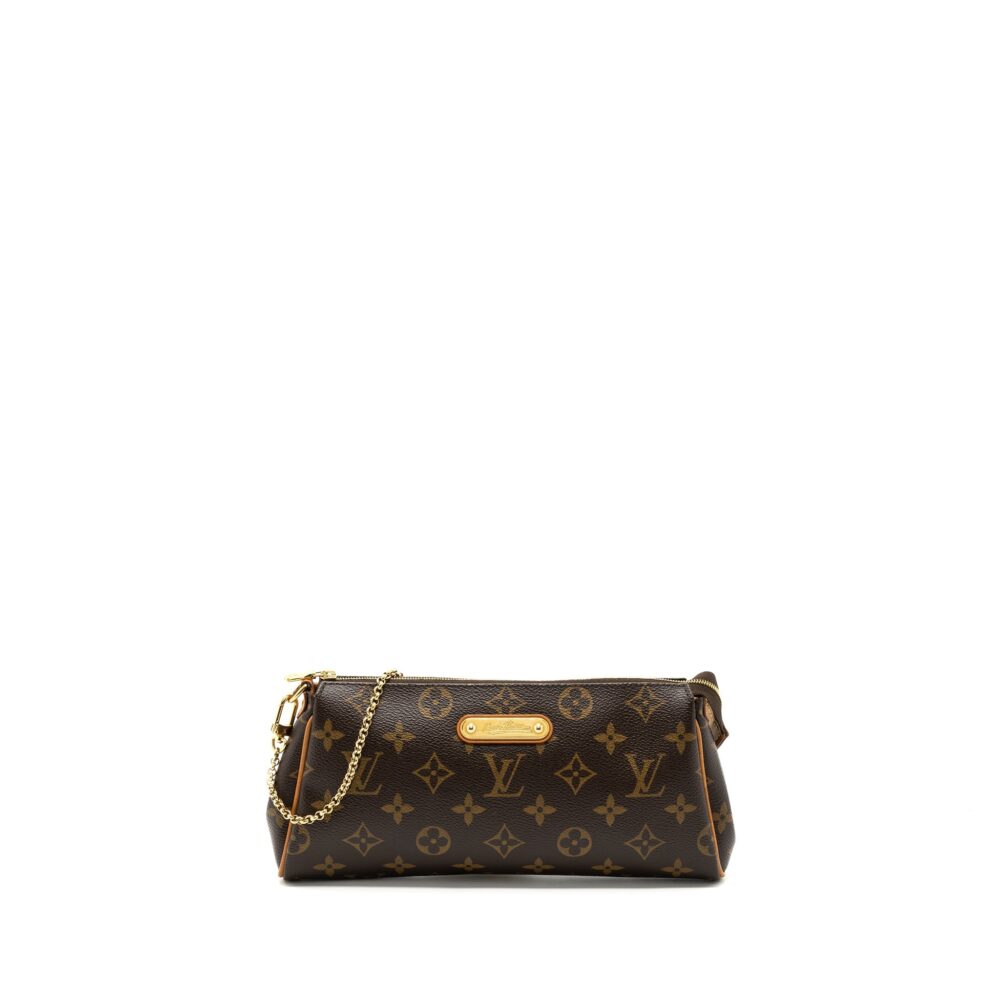AAA Replica Louis Vuitton LV EVA POCHETTE MONOGRAM CANVAS GHW
