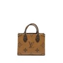 AAA Replica Louis Vuitton LV ONTHEGO PM MONOGRAM REVERSE CANVAS GHW