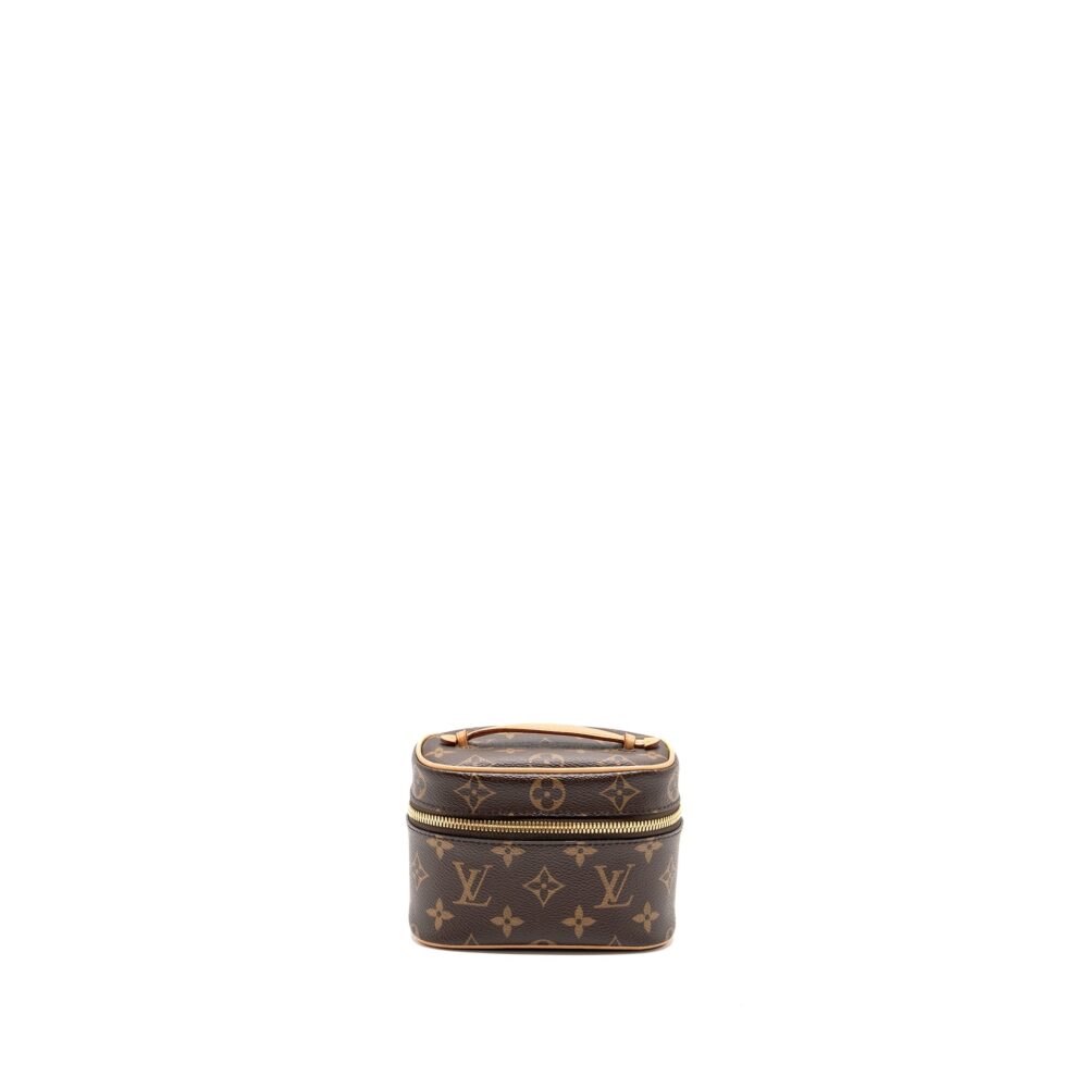 AAA Replica Louis Vuitton LV NICE NANO MONOGRAM CANVAS GHW
