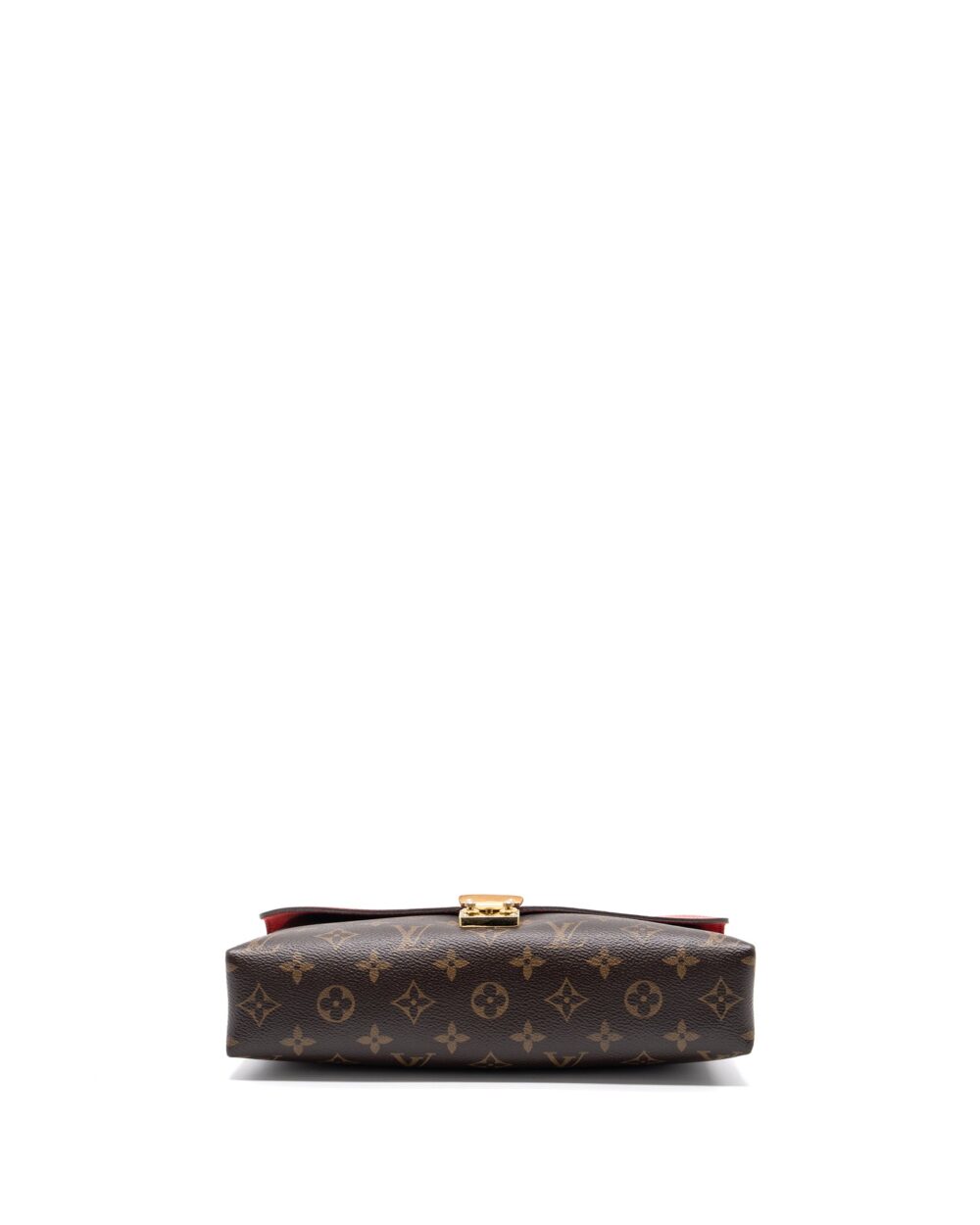 AAA Replica Louis Vuitton LV PALLAS CHAIN BAG MONOGRAM CANVAS / CALFSKIN RED GHW
