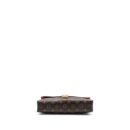 AAA Replica Louis Vuitton LV PALLAS CHAIN BAG MONOGRAM CANVAS / CALFSKIN RED GHW