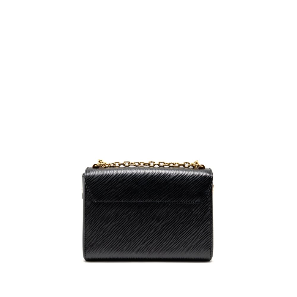 AAA Replica Louis Vuitton LV LOVE LOCK TWIST MM EPI BLACK MULTICOLOUR HARDWARE