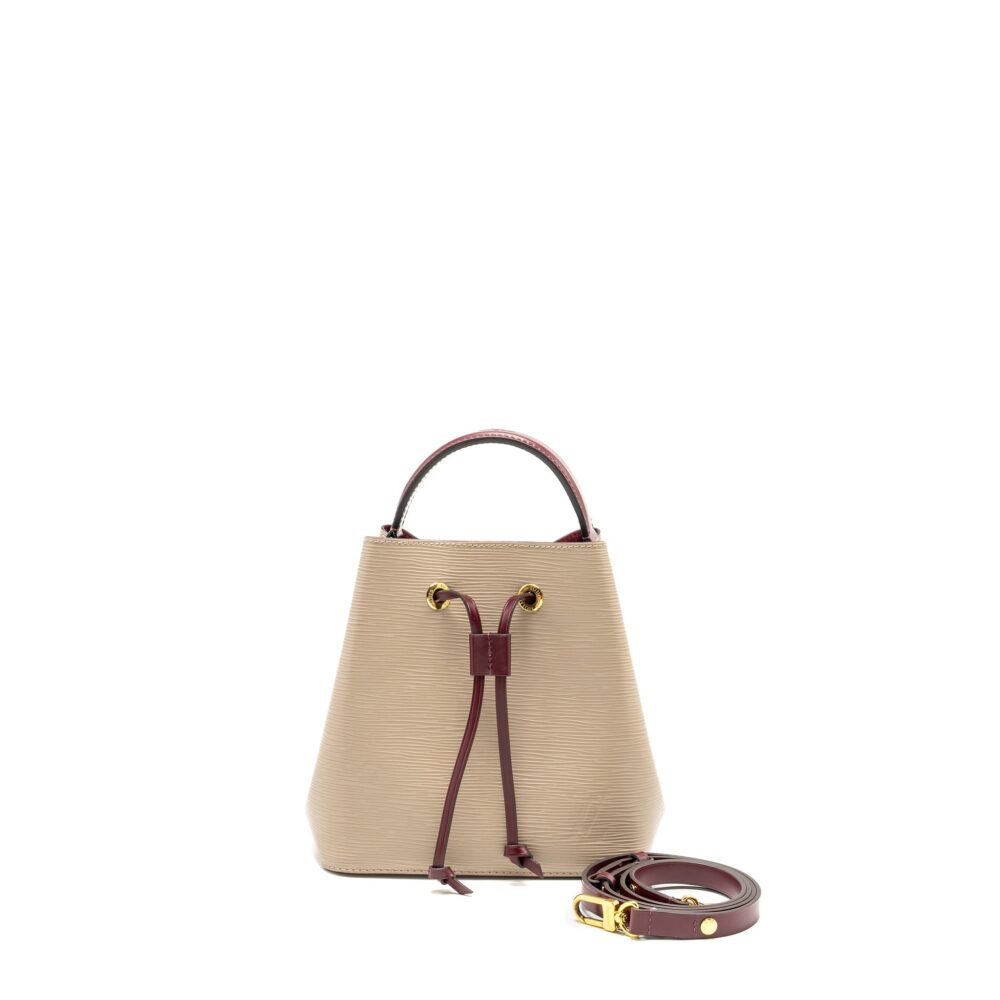 AAA Replica Louis Vuitton LV NEO NOE BB EPI LEATHER MULTICOLOUR GHW