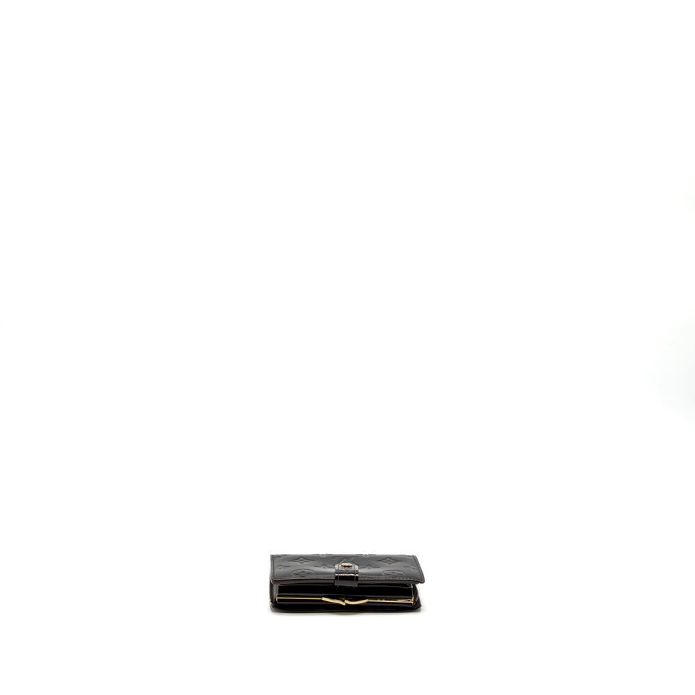 AAA Replica Louis Vuitton LV PORTEFEUILLE VIENNOIS PURSE WALLET MONOGRAM VERNIS AMARANTE GHW