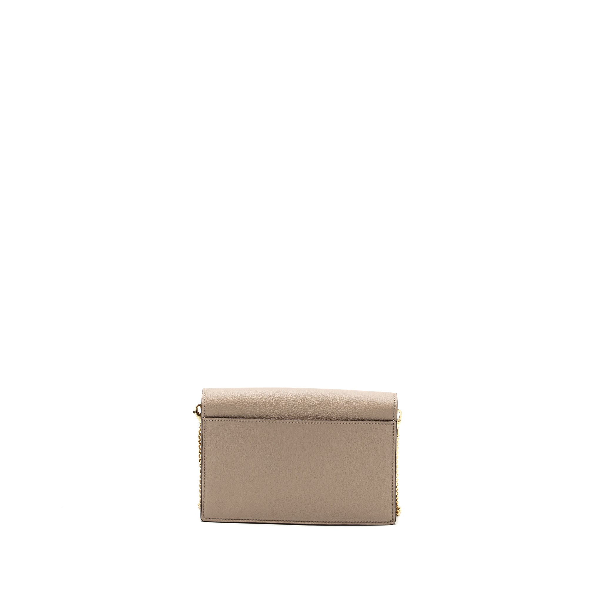 AAA Replica Louis Vuitton LV MYLOCKME CHAIN POCHETTE CALFSKIN GREIGE BEIGE GHW