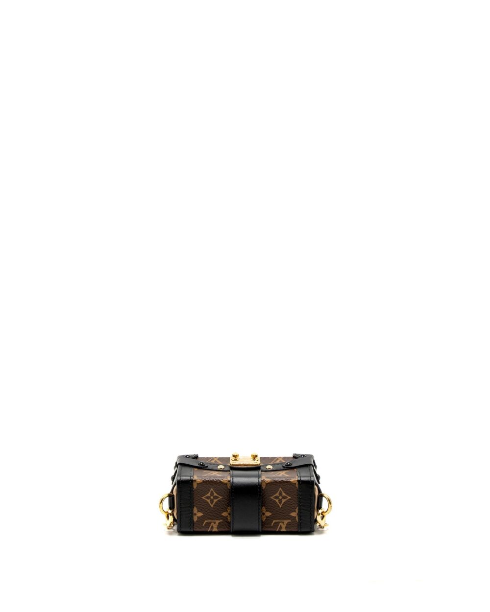 AAA Replica Louis Vuitton LV PETITE MALLE NECKLACE/MINI CHAIN BAG MONOGRAM CANVAS GHW