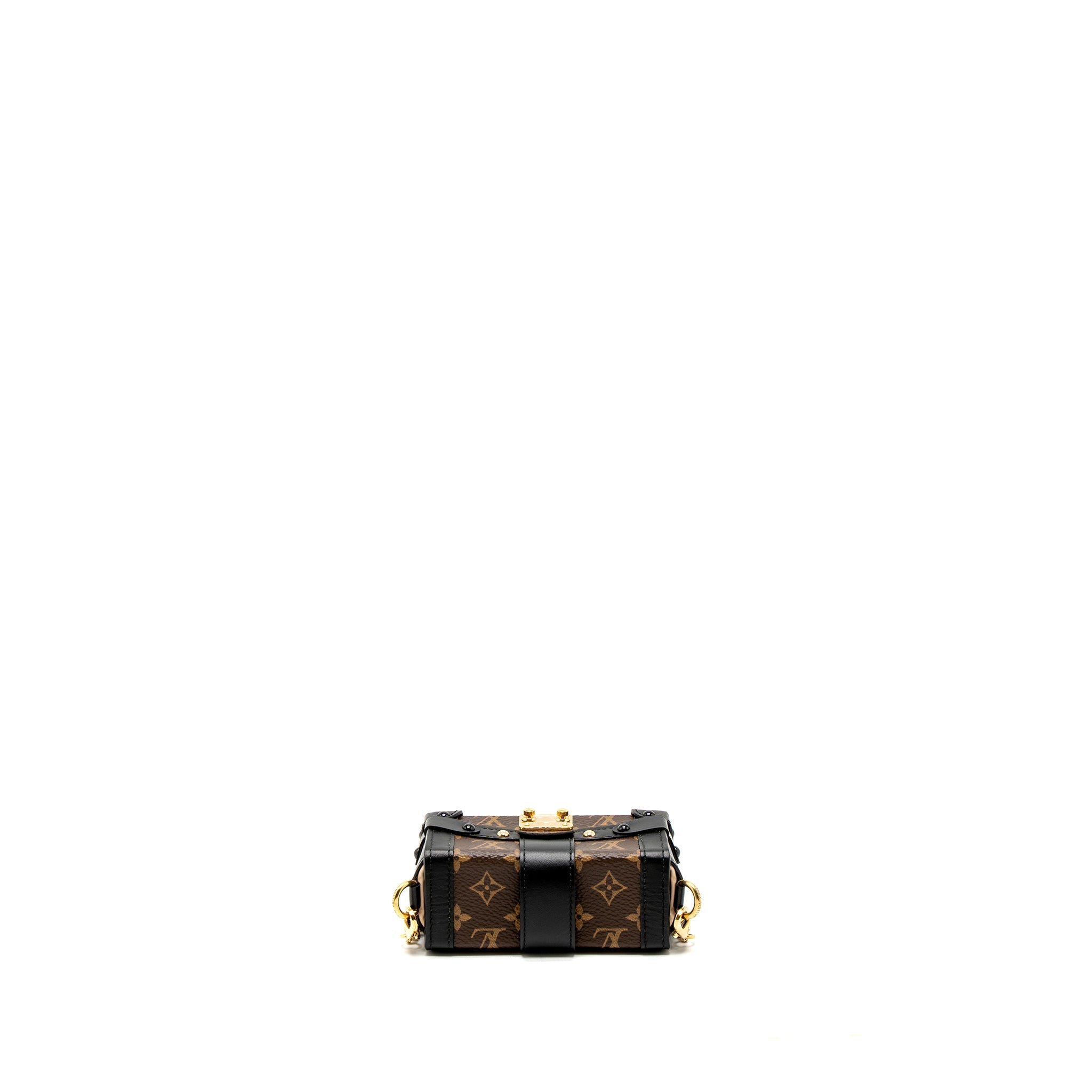 AAA Replica Louis Vuitton LV PETITE MALLE NECKLACE/MINI CHAIN BAG MONOGRAM CANVAS GHW