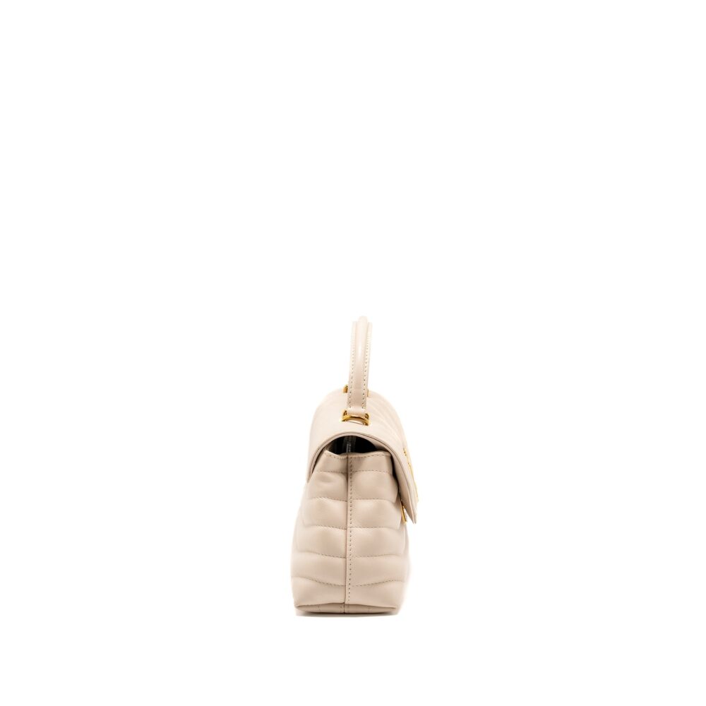 AAA Replica Louis Vuitton LV HOLD ME NEW WAVE BAG CALFSKIN IVORY GHW