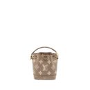 AAA Replica Louis Vuitton LV NANO NOE MONOGRAM EMPREINTE CALFSKIN LEATHER GREY GHW