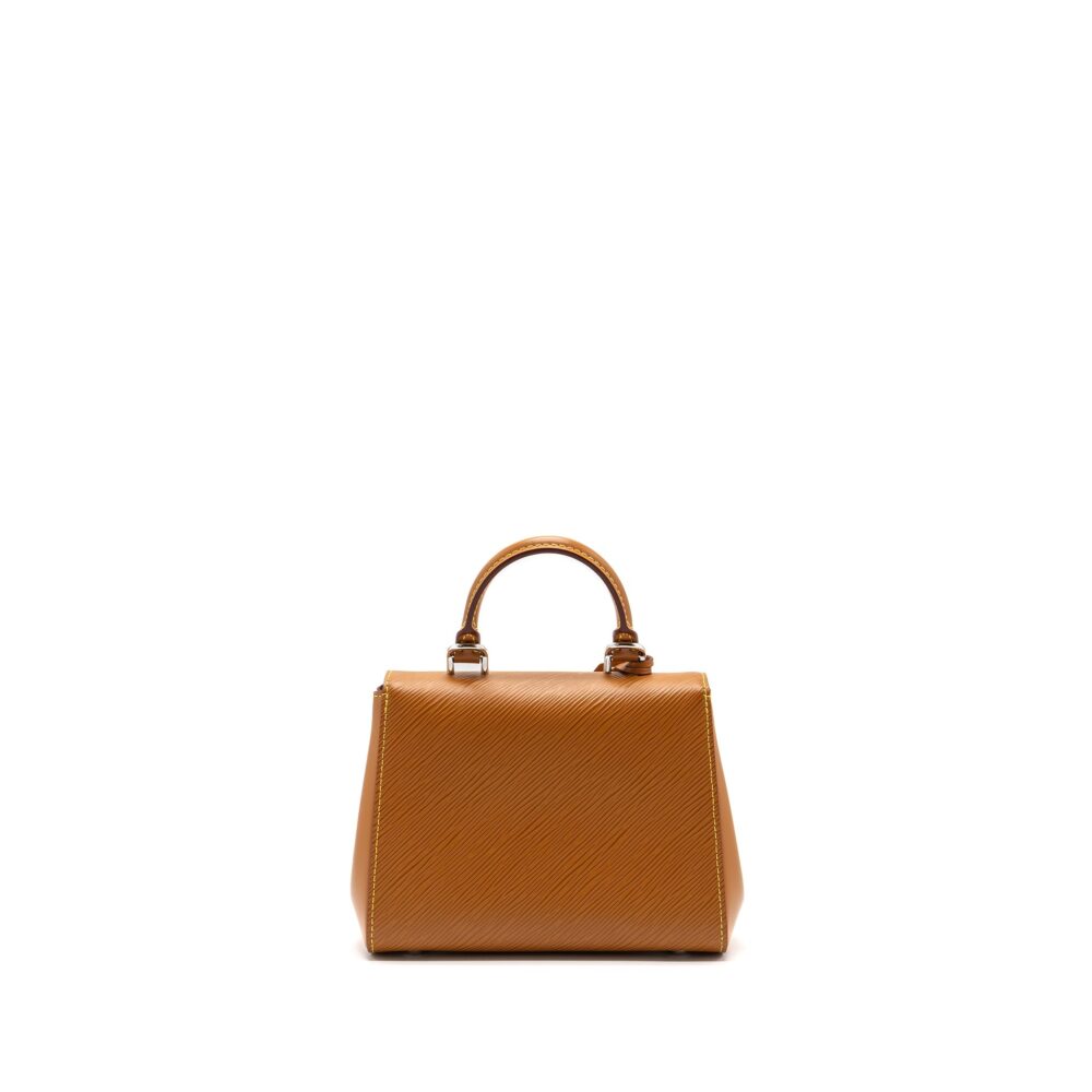 AAA Replica Louis Vuitton LV CLUNY MINI EPI GOLD MIEL SHW