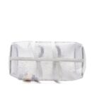 AAA Replica Louis Vuitton LV WAVY KEEPALL 50 EPI PLAGE WHITE