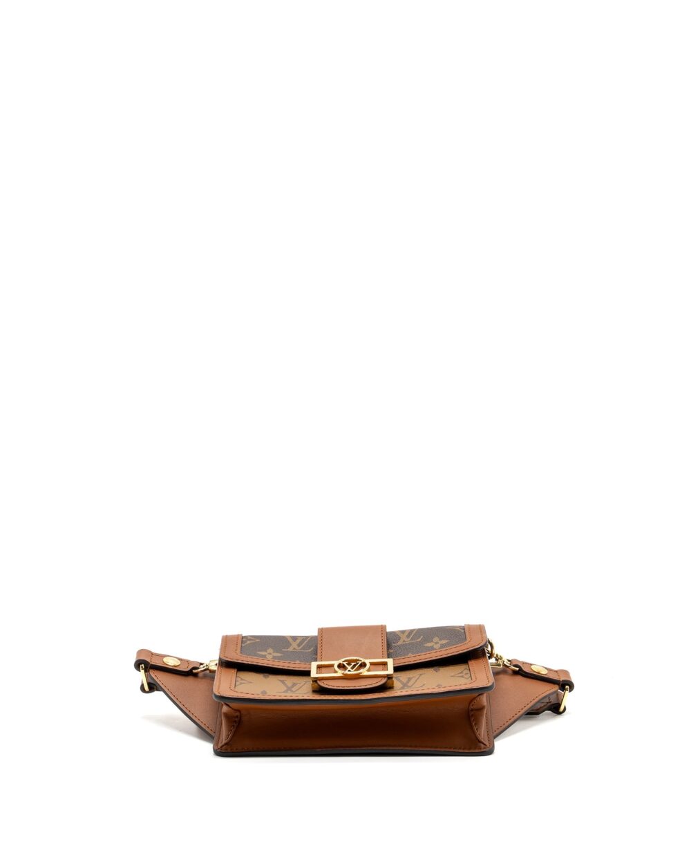 AAA Replica Louis Vuitton LV DAUPHINE BUMBAG MONOGRAM CANVAS GHW 