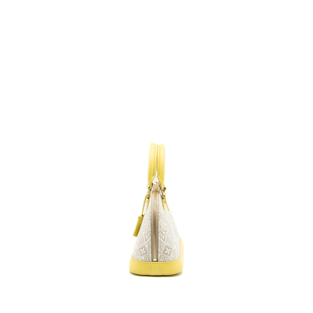 AAA Replica Louis Vuitton LV SINCE 1854 ALMA BB JAUNE GHW