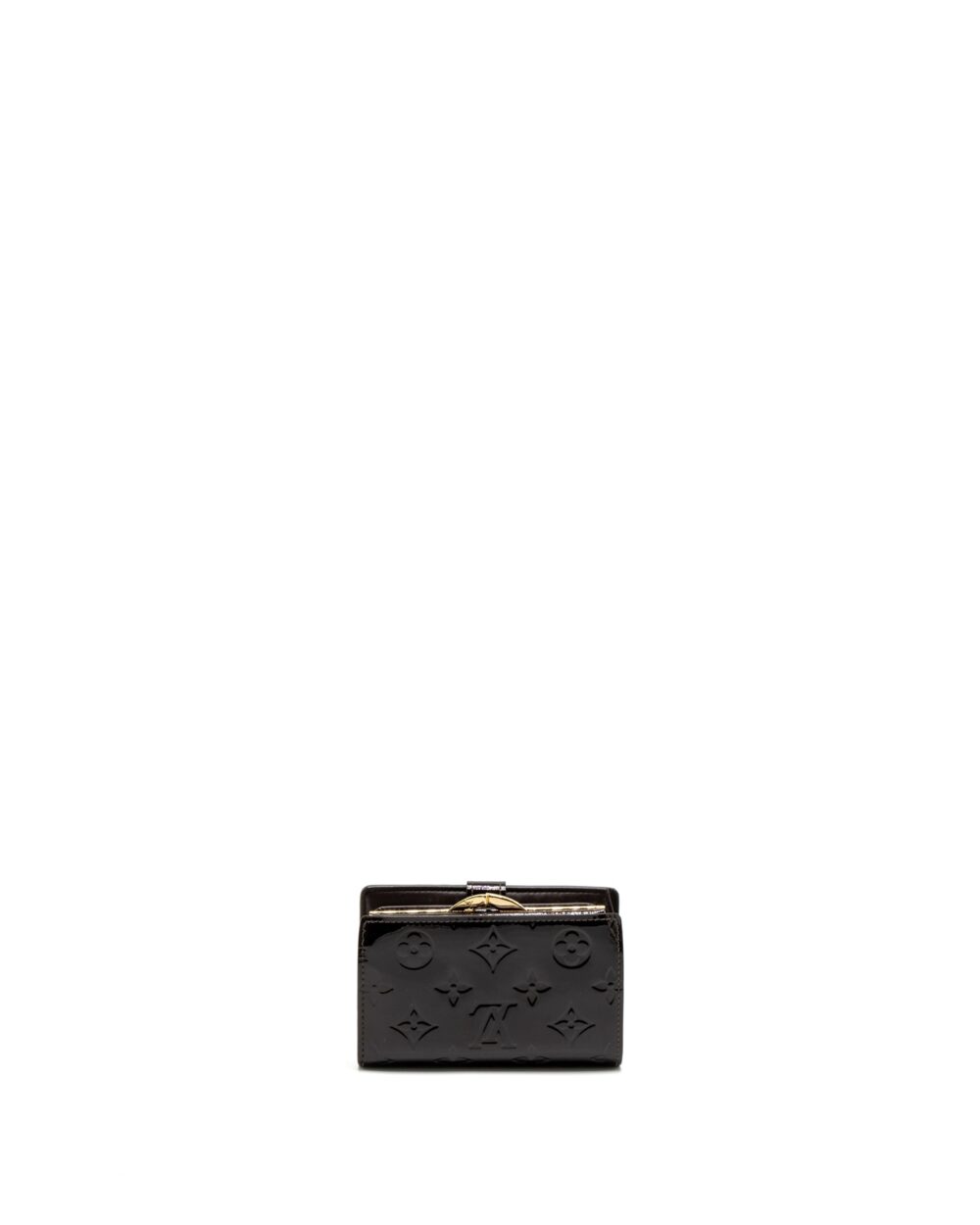 AAA Replica Louis Vuitton LV PORTEFEUILLE VIENNOIS PURSE WALLET MONOGRAM VERNIS AMARANTE GHW