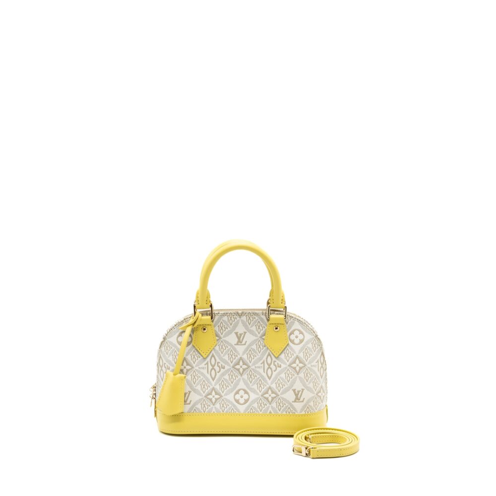 AAA Replica Louis Vuitton LV SINCE 1854 ALMA BB JAUNE GHW