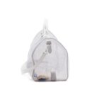 AAA Replica Louis Vuitton LV WAVY KEEPALL 50 EPI PLAGE WHITE