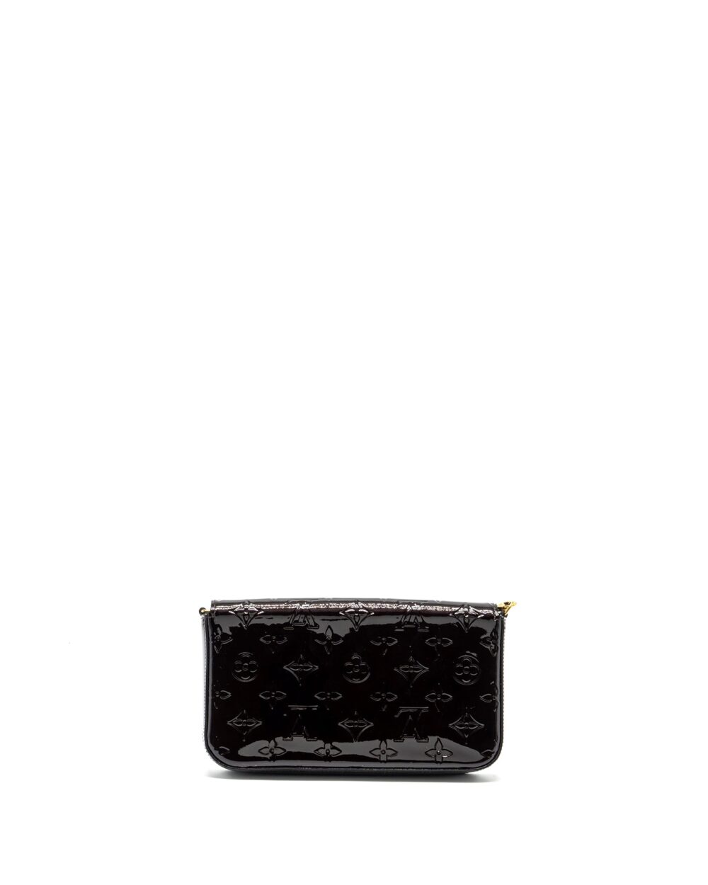 AAA Replica Louis Vuitton LV FELICIE POCHETTE MONOGRAM PATENT AMATANTE GHW