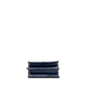 AAA Replica Louis Vuitton LV MINI DAUPHINE DENIM BLUE GHW